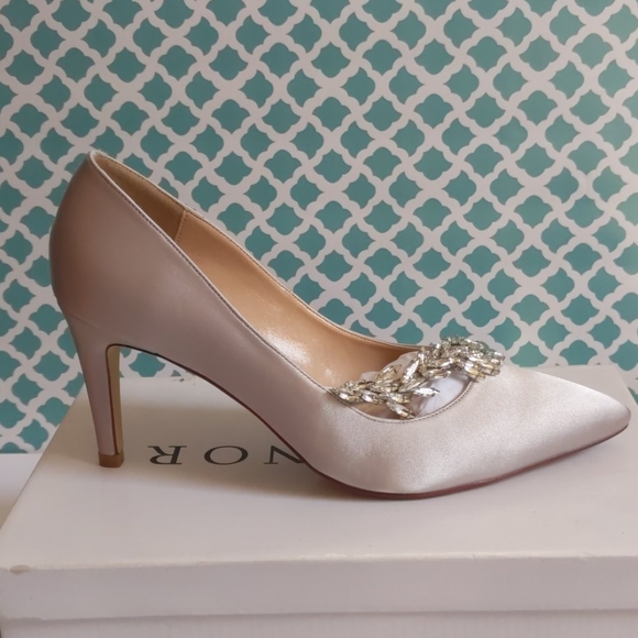 Silver with CZ's work across front - Picture 2 of 7